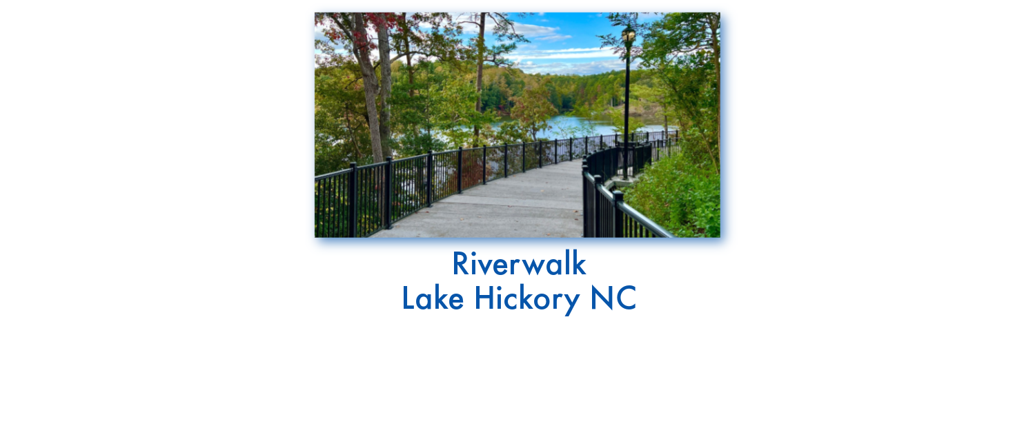 Hickory NC River Walk Ribbon Cutting